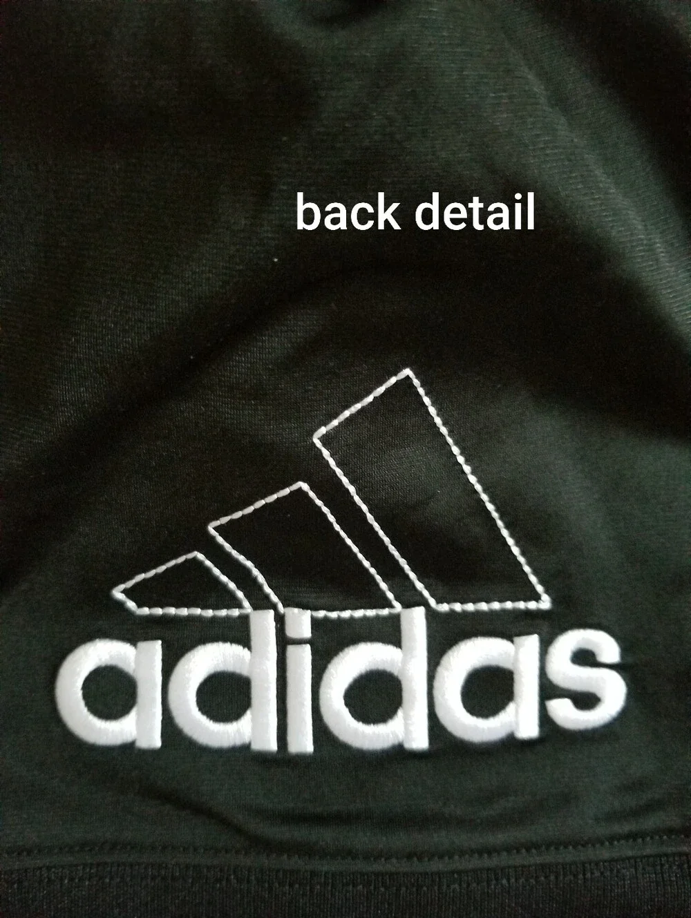 NWT adidas Black Boys Track Jacket & Pants with White Stripes